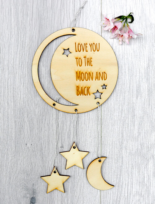 Love you to the Moon Mobile