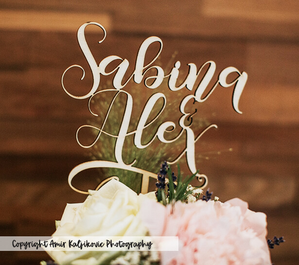 Sabina & Alex Caketopper Sabina & Alex Caketopper